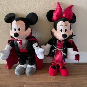 Halloween Mickey and Minnie